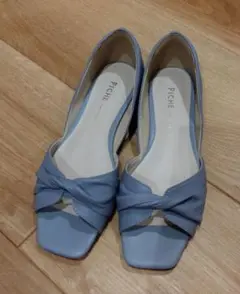 PICHE ABAHOUSE フラットパンプス ブルーのサムネイル