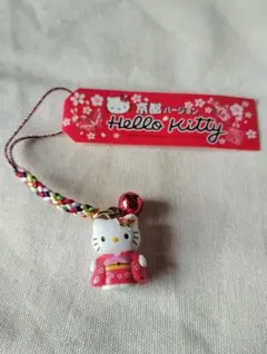 ハローキティ ご当地ストラップ　京都バージョン