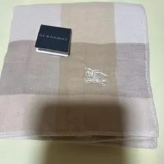 【新品タグ付き未使用】バーバリータオルハンカチ