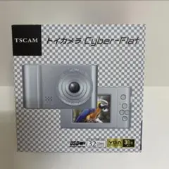 TSCAM Cyber-Flat トイカメラ　サイバーフラット　シルバー