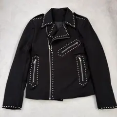 【希少】AD Houseスタッズ ライダースジャケット XL Y2K 鋲