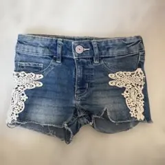 H&M デニムショートパンツ