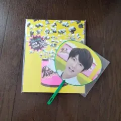 嵐　LIVETOUR Popcornパンフレット&うちわ