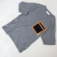 【美品】B:MING by BEAMS Tシャツ グレー Sサイズ ポケット付きのサムネイル