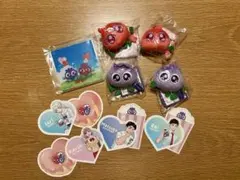 わかさ生活 ブルブルくん アイアイちゃん マスコット グッズセット コースター