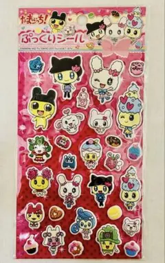 ボンボンドロップシール風 たまごっち ぷっくりシール 新品未開封 3D