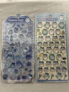 ちいかわ　ハチワレ　よるねこ　シャーベット　ボンボンドロップシール　【正規品】
