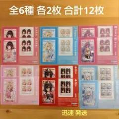 ホロライブ hololive クリアシート ローソン 非売品 全6種 合計12枚