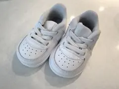 NIKE フォース1 ベビーシューズ 10cm ホワイト