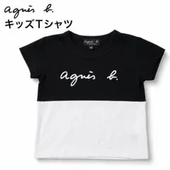 アニエスベー キッズTシャツ ブラック 黒 BLACK XS 半袖 綿100%のサムネイル
