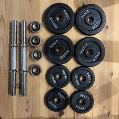 アイロテック 2.5kg 1.25kg プレート ダンベル 4枚 8枚 15kg - メルカリ