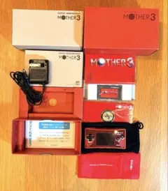 希少 美品 Nintendo ゲームボーイミクロ MOTHER3 限定 本体 箱
