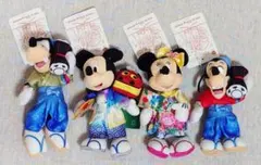 東京ディズニーリゾート 2018 ぬいぐるみバッジ 4体セット