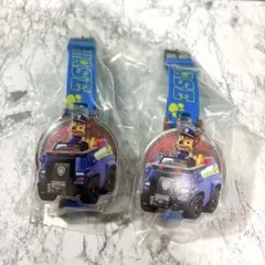 パウパトロール ビークルウォッチ3 チェイス　　2点セット　まとめ売り