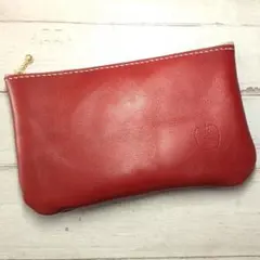 本革 ヌメ革 ポーチ（Ｌ）マルチケース 通帳ケース No.776レザークラフト