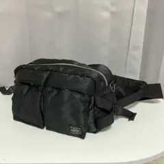 希少 HEAD PORTER ヘッドポーター ウエストバッグ タンカー ブラック