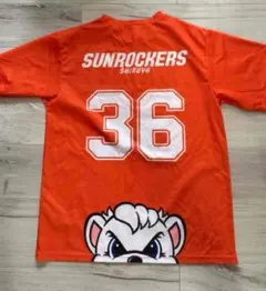 サンロッカーズ渋谷 Tシャツ 36番 オレンジ