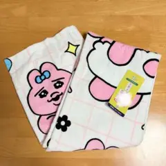 おぱんちゅうさぎ　バスタオル　しまむら