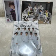 目黒蓮 フォトセ 、Snow Labo フォトセ＆ミニクリアファイル 2021