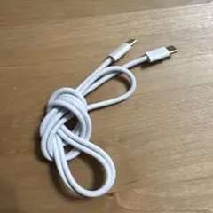 USB-C to USB-C 充電ケーブル 約1m