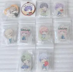 A3! アニカフェ アクスタ 缶バッジ 夏組 まとめ売り