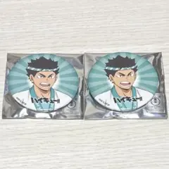 ハイキュー ウィーク 缶バッジ 岩泉一 2個セット