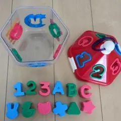 形合わせおもちゃ 123 ABC