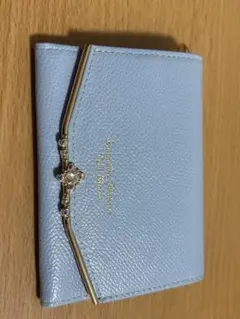 サマンサタバサプチチョイス パスケース ブルー