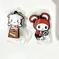 まいぜんシスターズ　ラバーキーホルダー