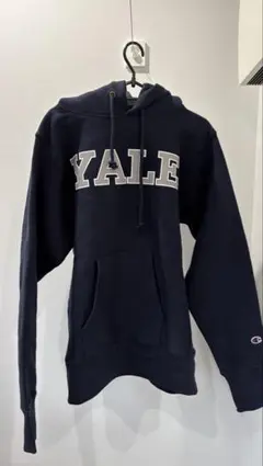 Champion Yale フード付きパーカー ネイビー