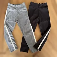 UNIQLO 110 サイドストライプ ボトムス