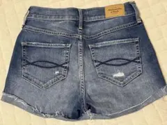 アバクロンビー&フィッチ　アバクロ　ショートパンツ　デニム　XS