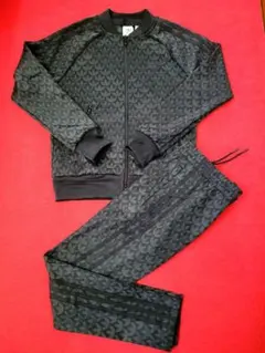 美品 adidas Originals トレフォイルモノグラム セットアップ