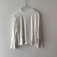 ❤残り１点❤インナーシャツ 長袖 tシャツトップス カットソー 薄手 着痩せ