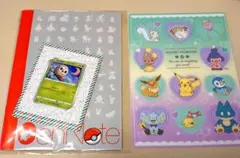 ポケモン センター購入 下敷き 非売品ノート モクローカード付き