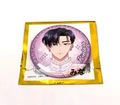 倫太郎ハート缶 多聞くん今どっち！？ホログラムハート型キャラバッジ