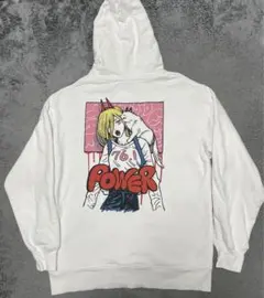 値下げ中glamb×チェンソーマン パワー　パーカー ホワイトサイズXL 正規品 値下げ中glamb×チェンソーマン パワー パーカー ホワイトサイズXL 正規品