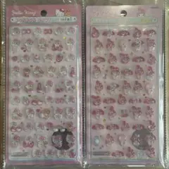 ハローキティ マイメロディ ボンボンドロップミニシール