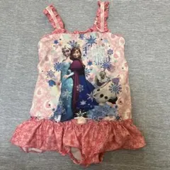 アナ雪　フリル付き　水着　130