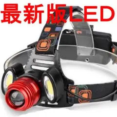 ヘッドライト 充電式 LED 作業 電池 バッテリー 単品D15074のサムネイル