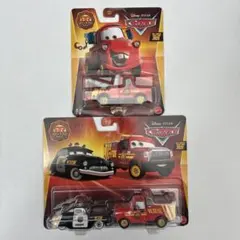 カーズ レース&レスキュー シェリフ アダム メーター ミニカー マテル