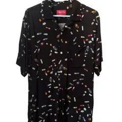 Supreme 18SS Lily Rayon Shirt BLACK M - メルカリ