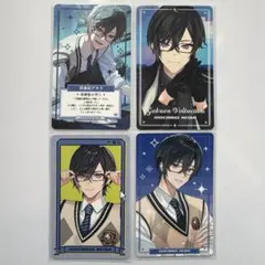 学園ゔぉるたくしょん フォト風カード 四季凪アキラ 4枚セット