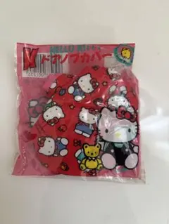 【赤激レア品】1991年製☆ハローキティ☆ドアノブカバー☆レトロ☆サンリオ　赤のサムネイル