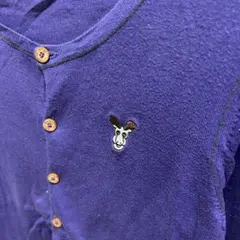 Ne-net 長袖 カーディガン パープル 刺繍 ネネット 人シリーズのサムネイル