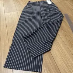 新品　タグ付き　23区　ワイドパンツ ストライプ