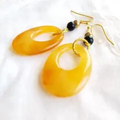 No.2912 べっ甲風ピアス