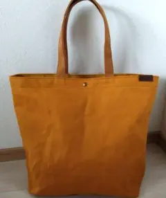 帆布トートバッグ⚫️帆布通勤バッグ⚫️帆布バッグハンドメイド
