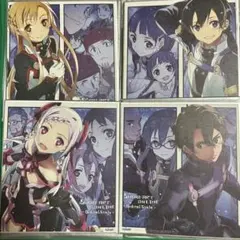 ソードアート・オンライン SAO 劇場版 オーディナルスケール 映画 特典 色紙