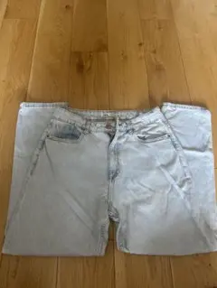 ZARA ライトブルーデニムショーツ EUR 44